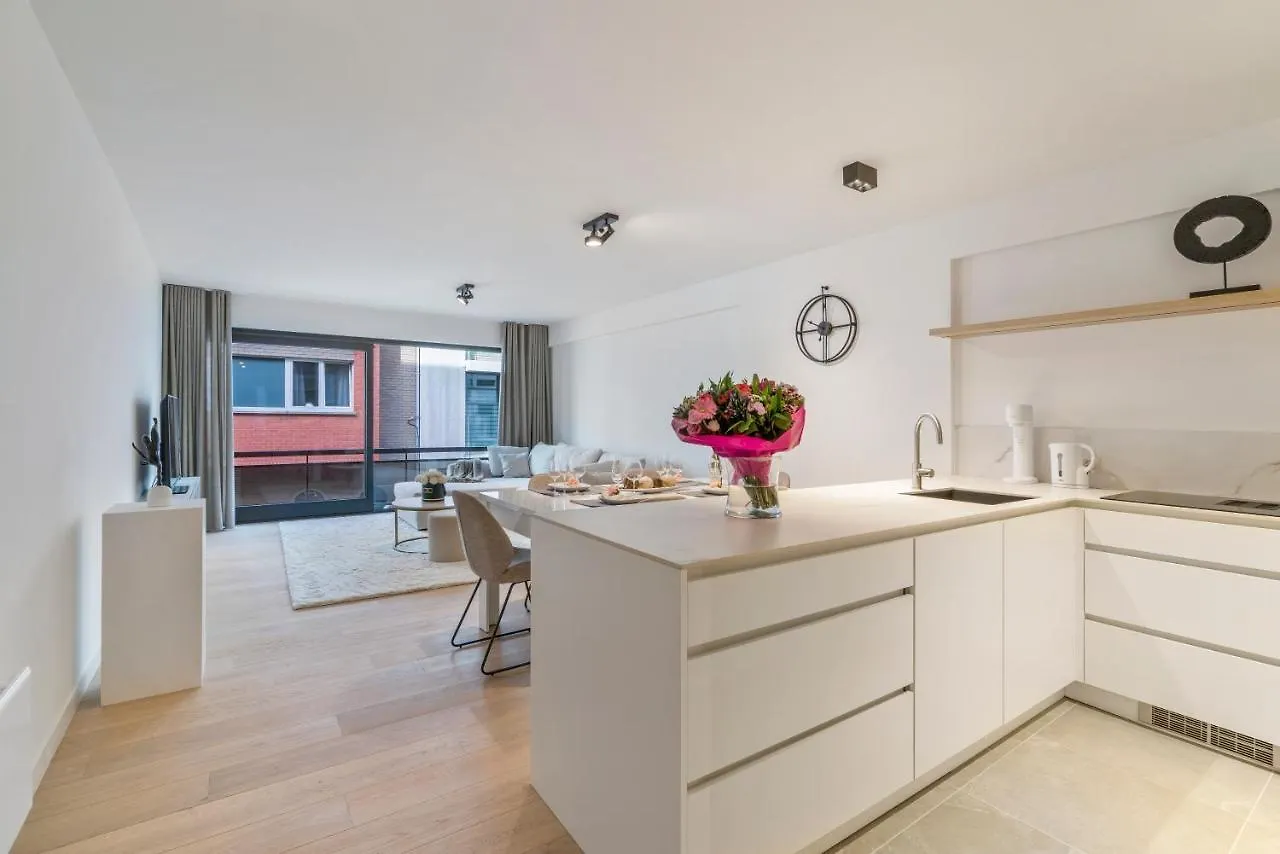 Modern Appartement In Hartje Oostende 0*, オステンド