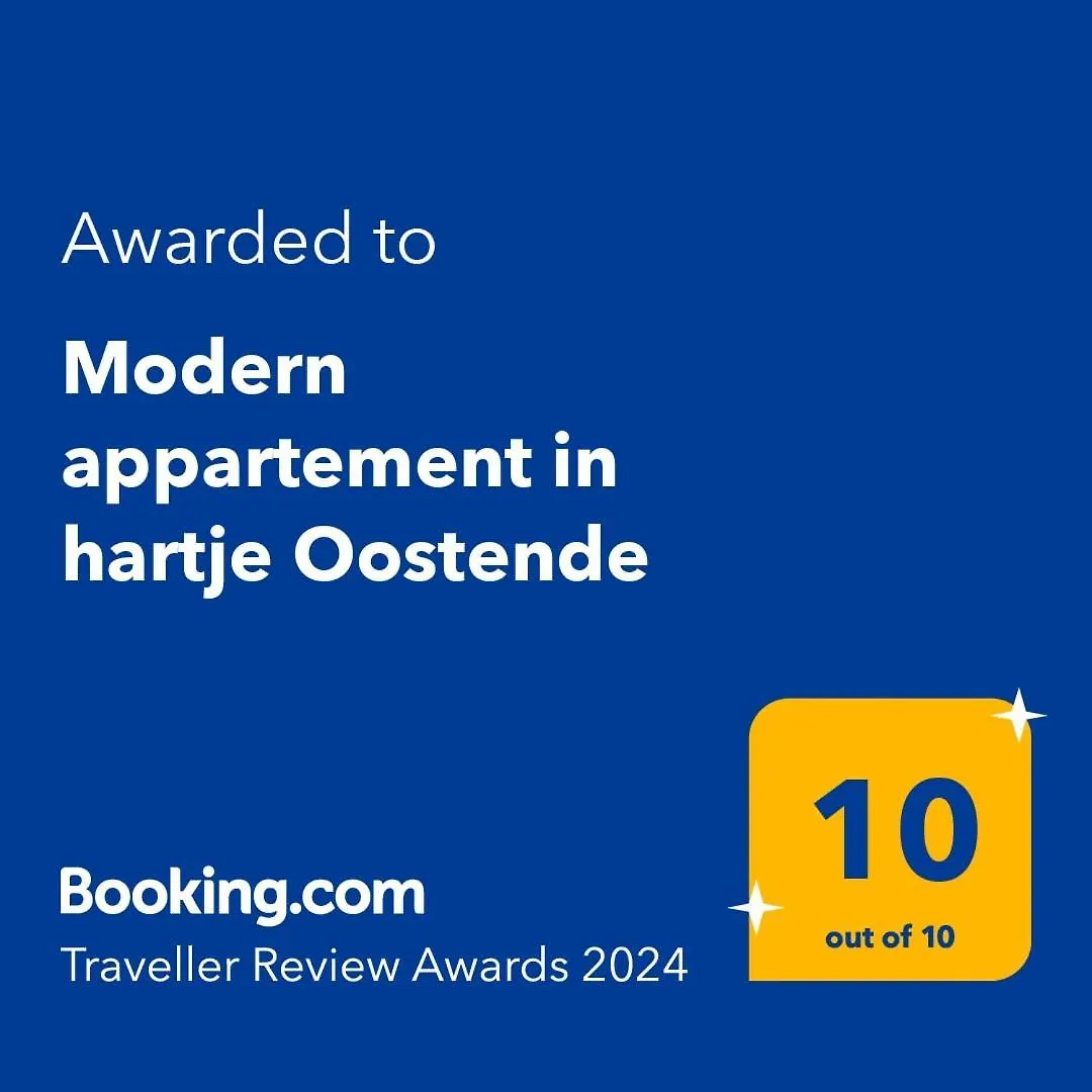 アパート Modern Appartement In Hartje Oostende ベルギー